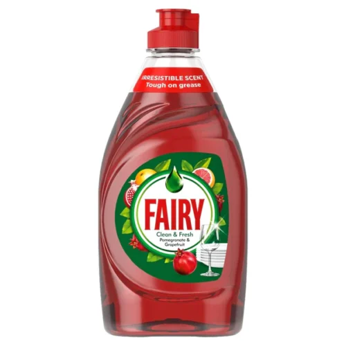 Fairy šķidrais trauku mazgāšanas līdzeklis ar granātābolu un greipfrūtu smaržu 320ml
