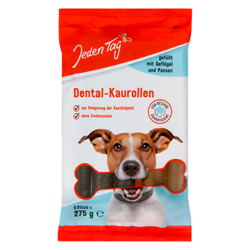 JEDEN TAG Dental kārums suņiem ar mājputnu gaļu 5gab