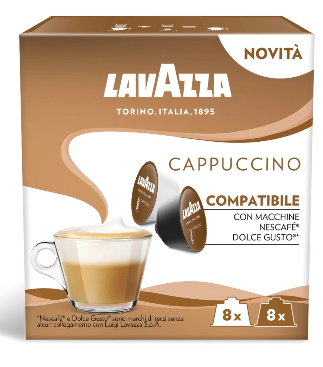 Lavazza Capuccino Dolce Gusto kafijas kapsulas (16) 200g