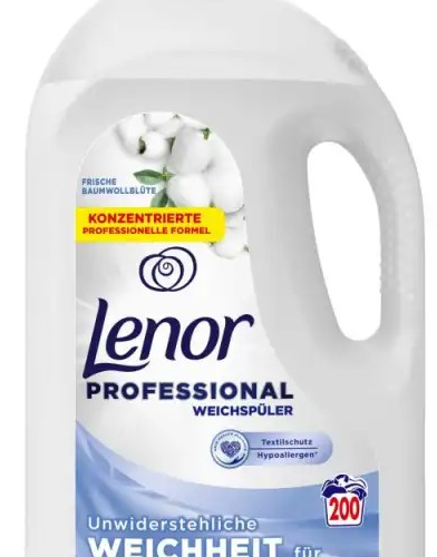 LENOR Sensitive veļas mīkstinātājs (200x) 4L