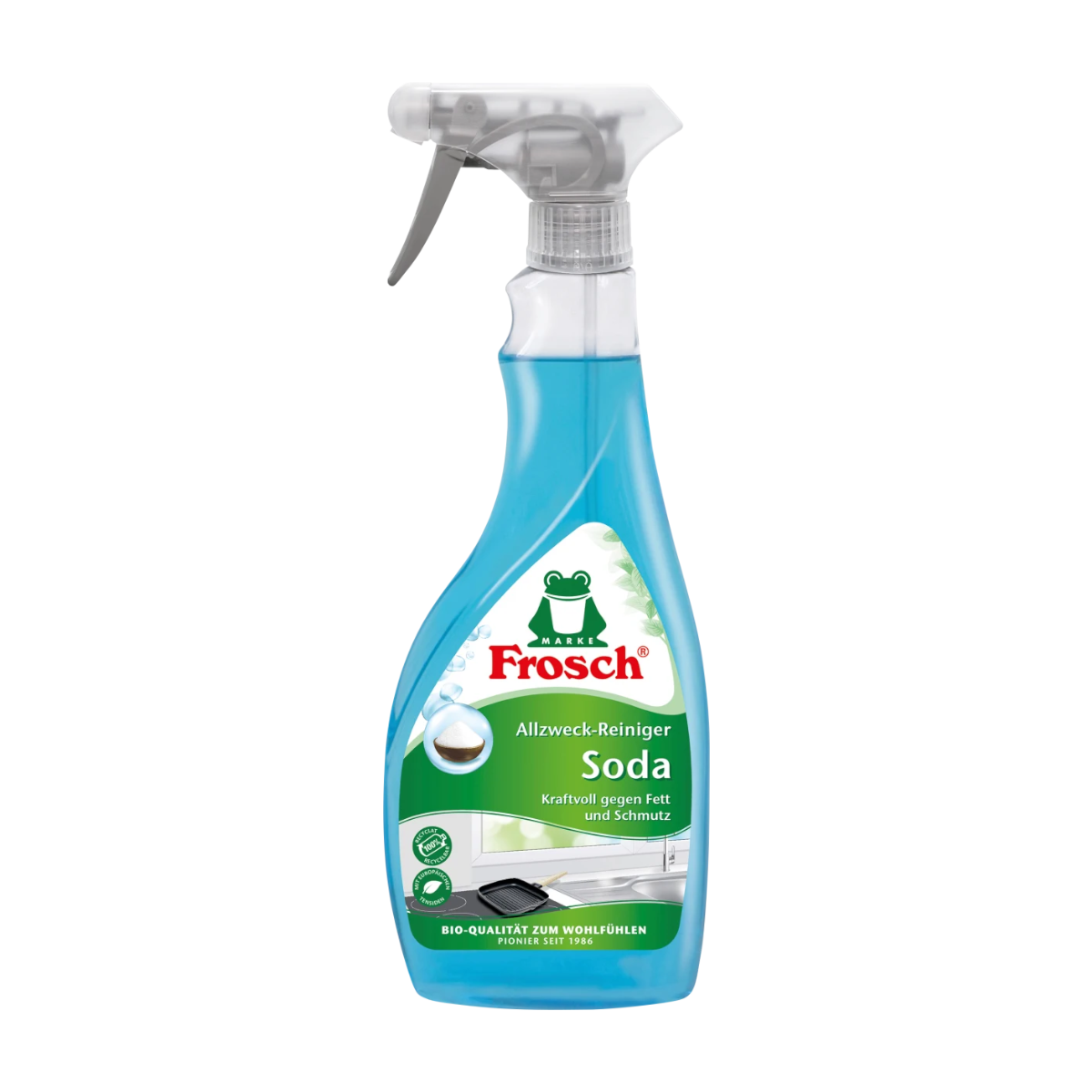 Frosch BIO Soda universāls tīrīšanas līdzeklis ar sodu. 500ml