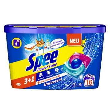 Spee 3in1 universālas veļas mazgašanas kapsulas 16x