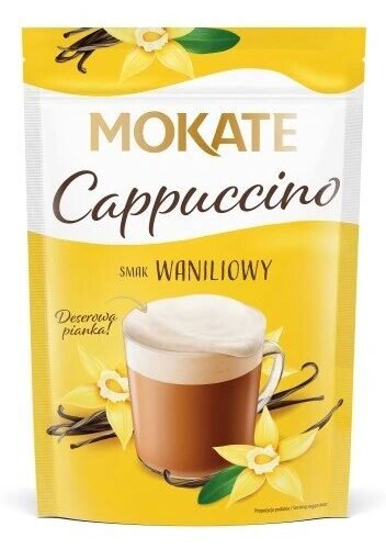 MOKATE Cappuccino, vaniļas 110g