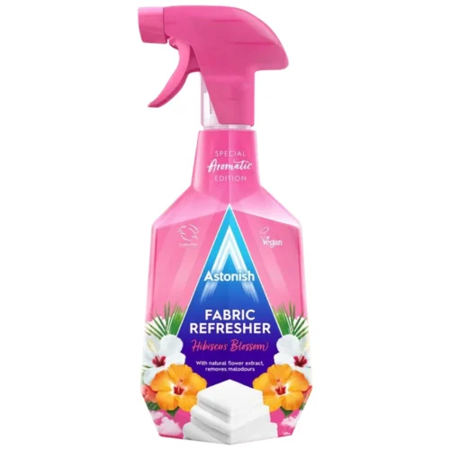Astonish auduma atsvaidzinātājs ar hibiska ziedu aromātu 750ml