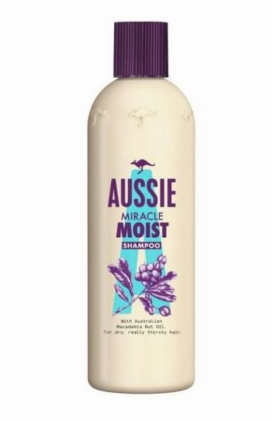 Aussie Miracle Moist mitrinošs šampūns 300ml