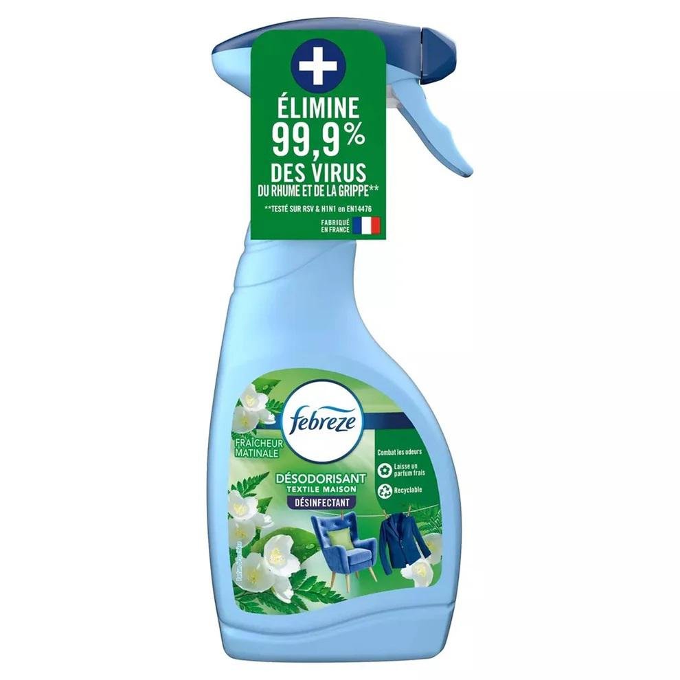 FEBREZE Morning Freshness dezinficējošs tekstilizstrādajumu atsvaidzinātājs 500ml