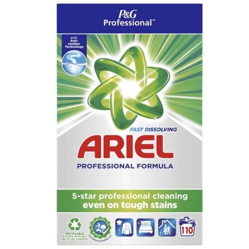ARIEL Regular Professional veļas mazgāšanas pulveris (110x) 7,15kg