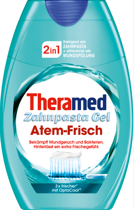 THERAMED 2in1 Fresh Breath zobu pasta svaigai elpai 75ml