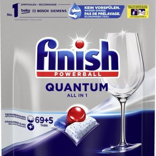 Finish Quantum All in 1 trauku mazgāšanas kapsulas 74x