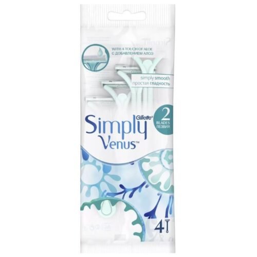 Gillette Simply Venus x4 skuvekļi
