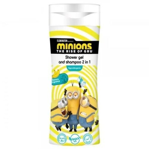 Minions 2in1 dušas želeja - šampūns ar banānu smaržu 300ml