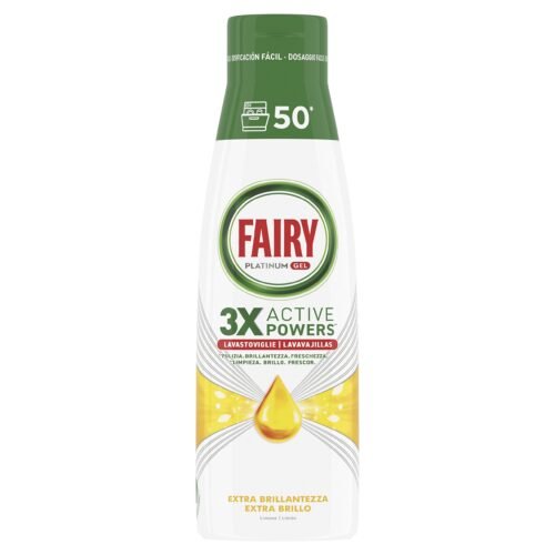 FAIRY trauku mazgāšanas gēls trauku mašīnām ar citrona aromātu (50x) 1L