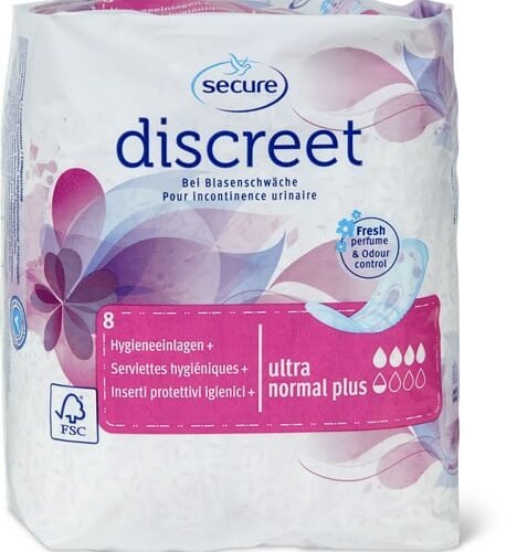 Secure higiēniskās paketes (ultra normal plus) 8gab