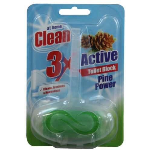 At Home Active tualetes skalošanas bloks ar priežu smaržu 40g