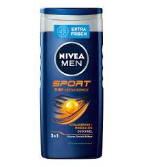 NIVEA Men Sport 3in1 dušas želeja vīriešiem 250ml