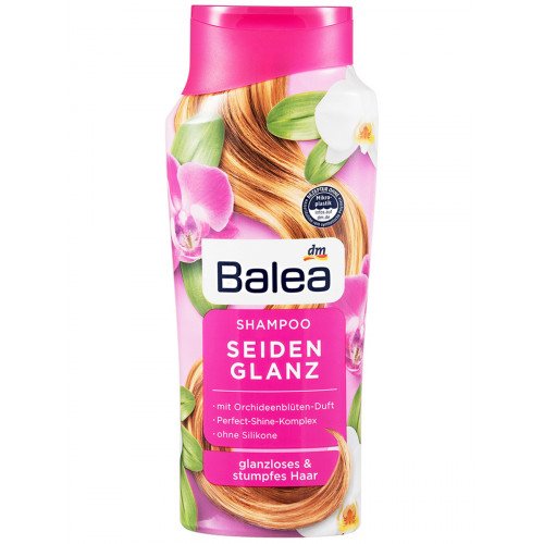Balea šampūns ar persiku smaržu, novājinātiem un blāviem matiem 300ml
