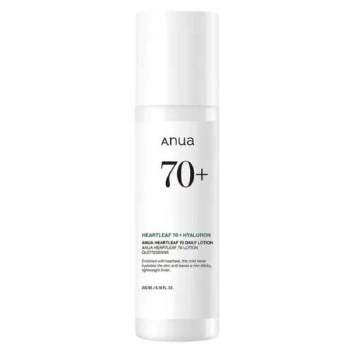 ANUA Heartleaf 70% losjons sejai ikdienas lietošanai 200ml