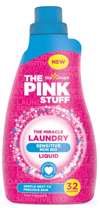 THE PINK STUFF Non Bio veļas mazgāšanas līdzeklis jutīgai ādai 960ml