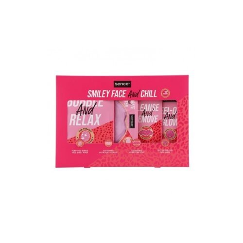 SENCE Glow Girls sejas masku dāvanu komplekts 4gab