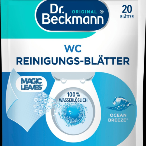 DR. BECKMANN Ocean Breeze tualetes poda tīrīšanas loksnes 20gab