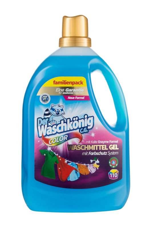 Waschkonig Color veļas mazgāšanas želeja krasainai veļai 3.305L