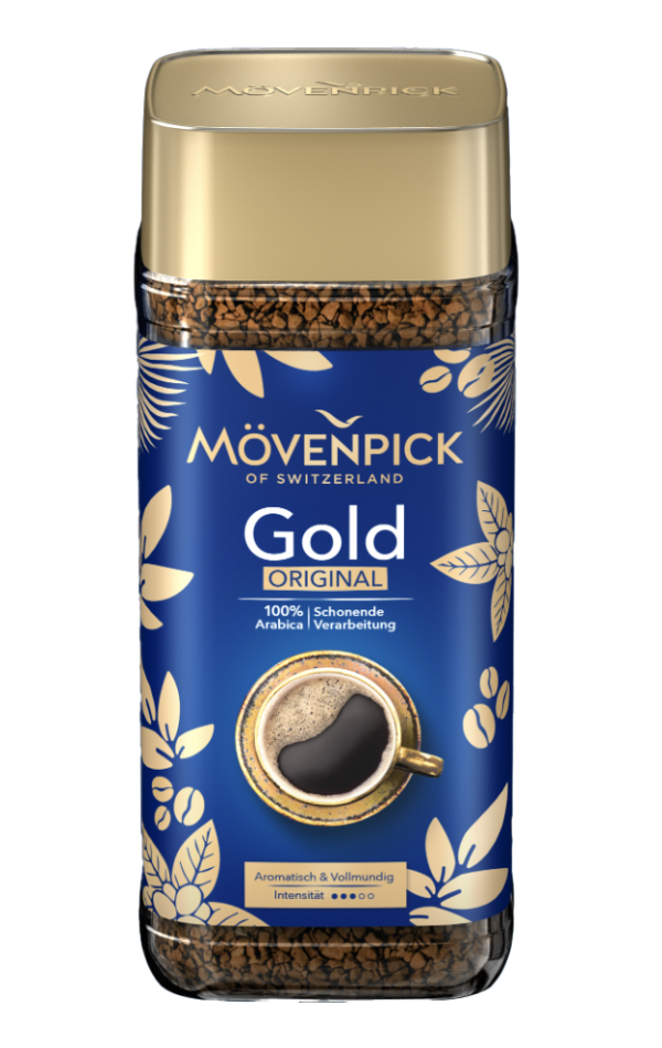 Movenpick Gold šķīstošā kafija 100g