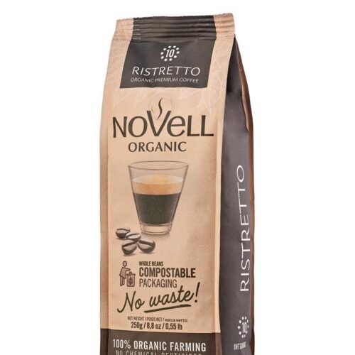 Novell Ristretto BIO kafijas pupiņas 250g