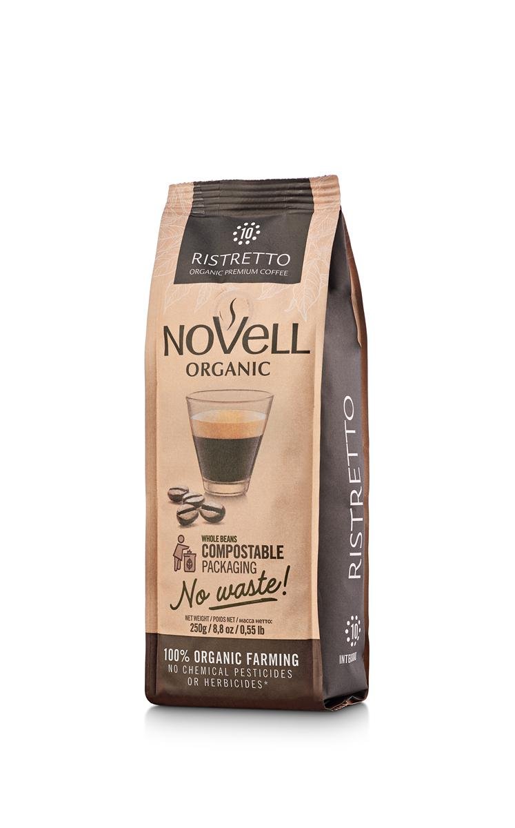 Novell Ristretto BIO kafijas pupiņas 250g
