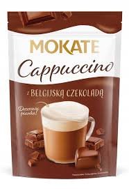 MOKATE Cappuccino, beļģu šokolādes 110g