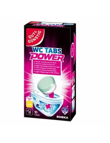 G&G tualetes poda tīrīšanas tabletes 16gab 400g