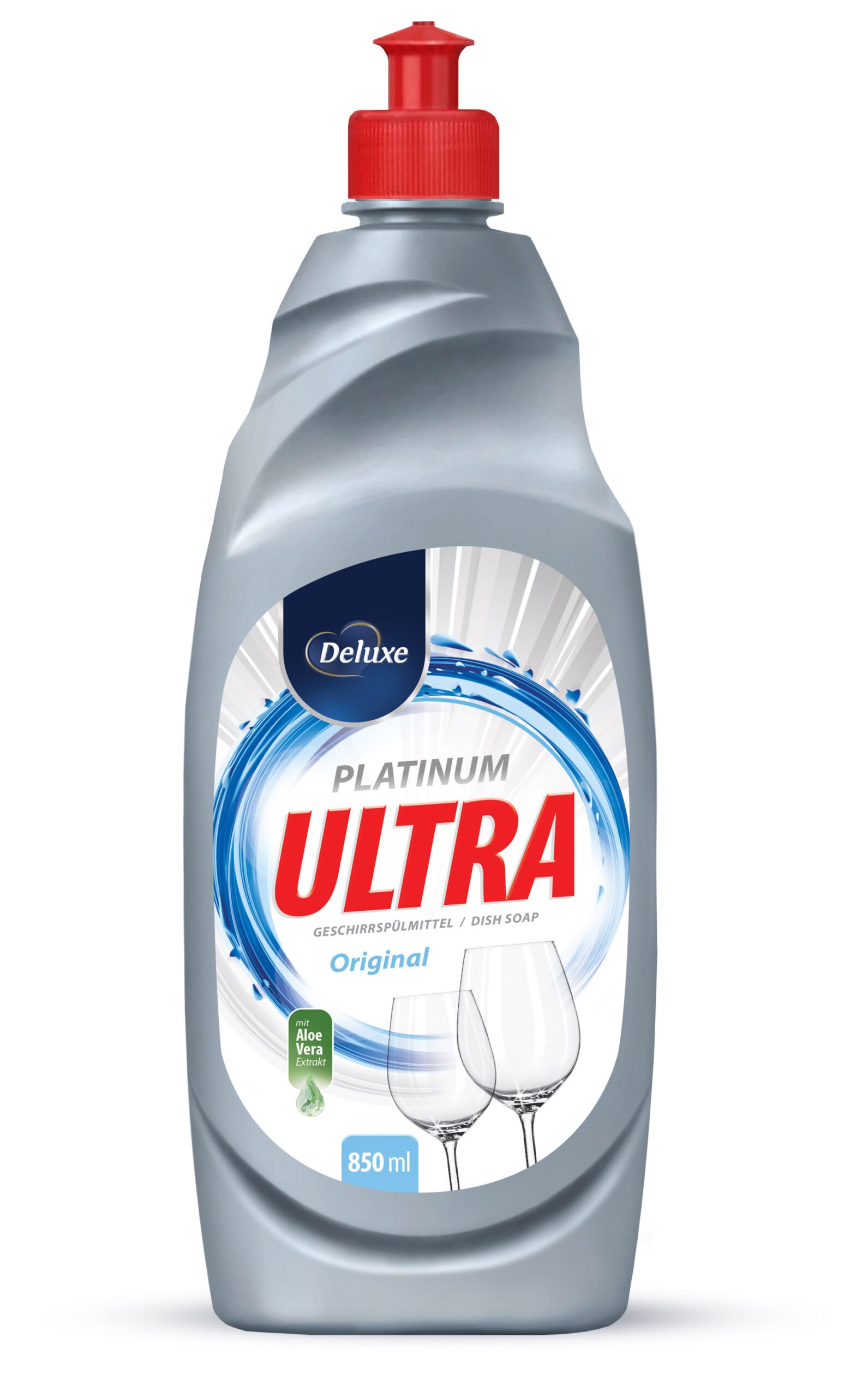 Deluxe Ultra Platinum trauku mazgāšanas līdzeklis 850ml