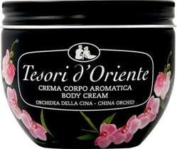 Tesori d’Oriente 300ml ķermeņa krēms ar ķīnas orhidejas aromātu.