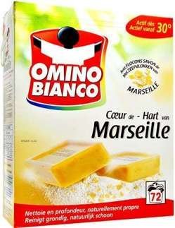 Omino Bianco Universal veļas pulveris ar marseļas ziepēm 7.20 kg x72