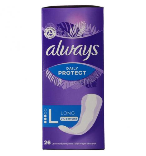 ALWAYS Protect Long ikdienas ieliktnīši 26gab