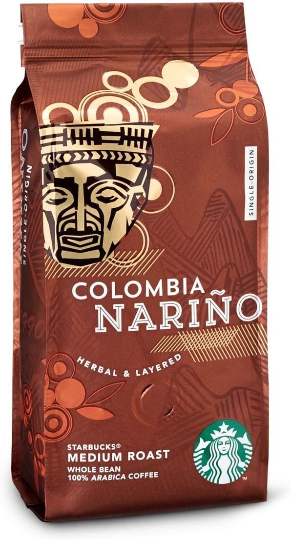 Starbucks Colombia Narino kafijas pupiņas 250g