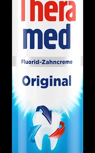 THERAMED Original zobu pasta pret kariesu, aplikumu un smaganu problēmām 100ml