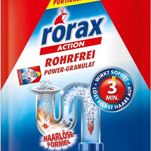 Rorax Rohrfrei granulas cauruļu tīrīšanai x60g
