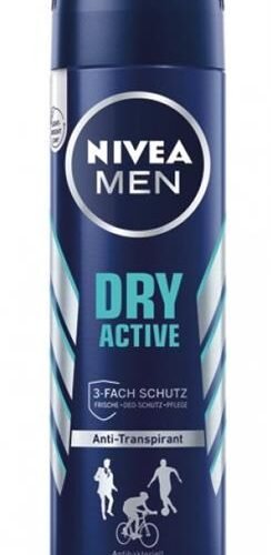 Nivea Men Dry Active dezodorants vīriešiem 150ml