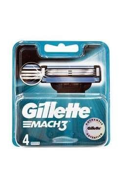 Gillette Mach 3 rezerves asmeņi x4