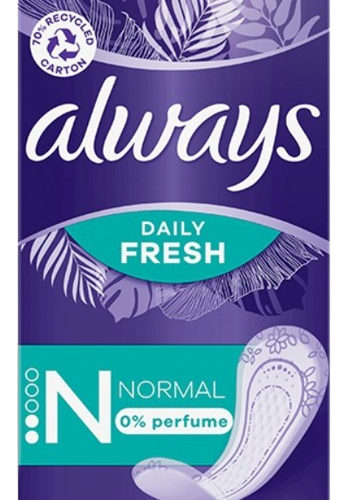 ALWAYS Fresh Normal ikdienas ieliktnīši 30gab