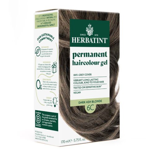 HERBATINT Tumši pelnu kastaņbrūna matu krāsa 170ml