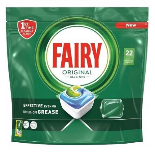 Fairy Original trauku mazgāšanas tabletes 22x