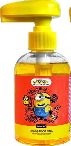 Sence Minions skanošas šķidrās ziepes ar banānu smaržu 250ml