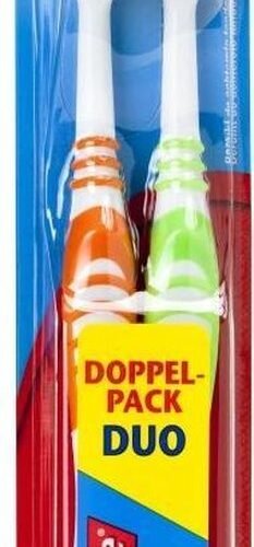 Colgate Extra Clean Medium zobu birstes x2 (vidēji cieta)