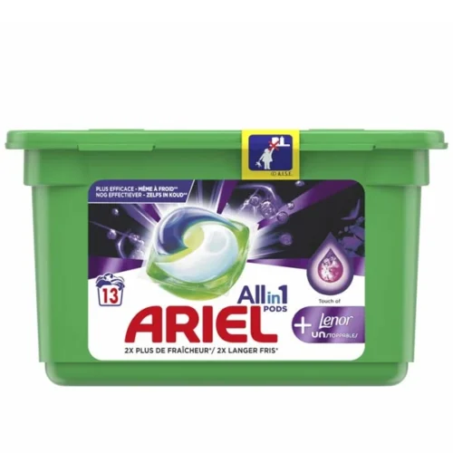 Ariel 3in1 Touch Of Lenor veļas mazgāšanas kapsulas 13x