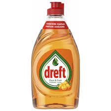Dreft trauku mazgāšanas līdzeklis ar apelsīnu smaržu 383ml