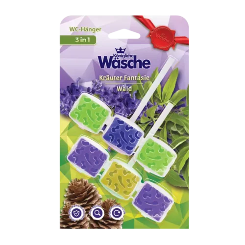 KONIGLICHE WASCHE 3in1 tualetes bloks ar meža aromātu 2x45g