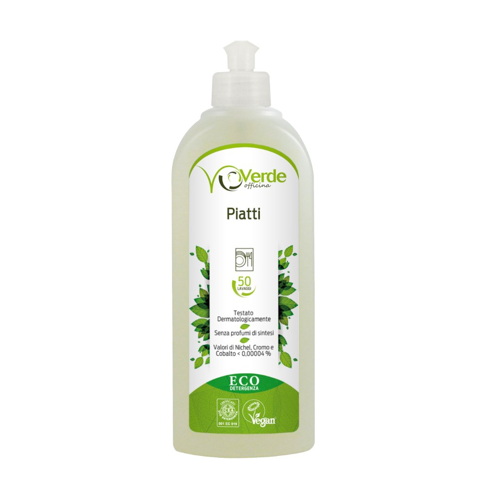 VERDE ORIZZONTE ECO trauku mazgāšanas līdzeklis mazgāšanai ar rokām 50 mazgāšanas reizēm 500ml