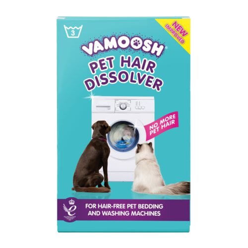 VAMOOSH mājas mīluļu spalvu šķīdinātājs - pulveris 3x100g