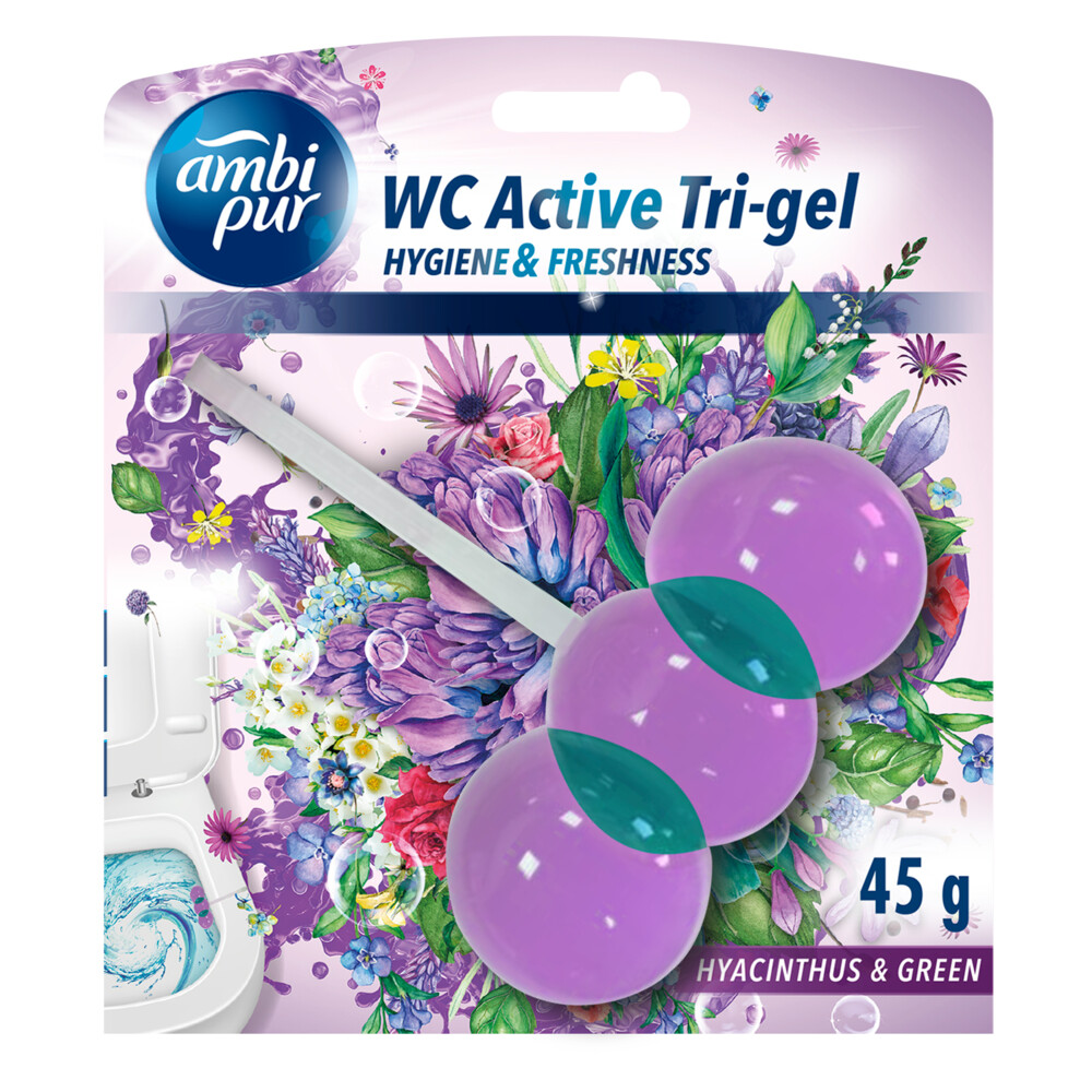 AMBI PUR Tri-gel Active tualetes poda bloks 45g
